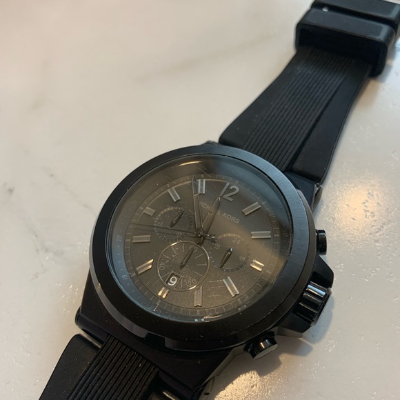 Michael Kors Men’s Dylan black watch - Picture 4 of 5